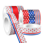 Adirasenotek Washi Tape 12 Rolls Patriotic Packing Tape American Flag Decorative Paper Stickers DIY Art Crafts