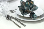 Black Napkin Rings-10 Pcs Stainless Steel Napkin Rings,Metal Napkin Ring for Table Settings Wedding Christmas Party Dinner Table