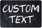 Custom Sign, Custom Street Sign, 11 Font Colors, 13 Font Styles, 4 Hole Options, 22 Sizes, 12x18 Inches, Rust Free DiBound, Fade Resistant, Made in USA by My Sign Center (Chalkboard Black)