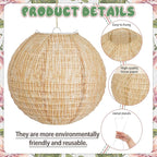 10Pcs 10" Boho Fall Party Decorations, Hanging Round Print Burlap Paper Lanterns for Office Classroom Ceiling Home Patio Neutral Baby Bridal Shower Wedding Rustic Thanksgiving Decor (10inch)