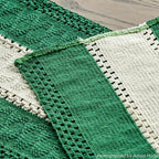 Artoid Mode Dark Green Farmhouse Rustic Table Runner, Seasonal Hollow Kitchen Dining Table Decoration for Home Party Decor 12x120 Inch