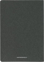 Luxury Leather Refillable Journal/Writing Notebook for Men & Women, Reusable Full-grain Leather Cover, 120gsm Thick Paper, Blank, Dotted, Lined Refills