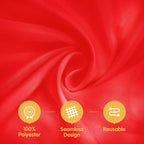 BRILLMAX 8 Pack Red Tablecloths 70 x 120 Inch for 6ft or 8ft Rectangle Tables - Rectangular Bulk Linen Polyester Fabric Washable Cloth Cover for Wedding Reception Banquet Birthday Party