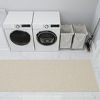 Ottomanson 3' x 20' Shaggy Runner Rug - Plush & Cozy Non-Slip Carpet for Bedroom, Living Room, Bathroom & Entryway - Durable & High-Traffic Friendly for Hallways & Dorms, Cream