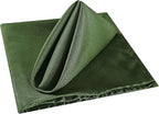Cloth Napkins 20x20 inch Washable Polyester Dinner Napkins Soft Table Napkins for Wedding Party Dining Banquet(Willow,50PCS)