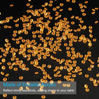 PATIKIL 10000 Pcs Wedding Table Scatter Confetti Crystals 4.5mm Acrylic Diamonds Vase Fillers Gems for Table Centerpiece Decorations Party Vase Beads, Golden Yellow