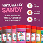 Hygloss Colored Sand for Crafts – 1 lb Bottle, Light Blue – Vibrant Colorful Fine Sensory Play Sand Art Kits for Kids – Classroom Activities for Children 3 4 5 6 7 8 9 10 11 12 – Safe for Ages 3+