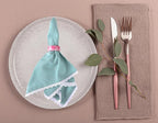 12 Pcs Epoxy Resin Napkin Rings Set - Decorative Pastel Table Holders, 1.5" Dia, Art Deco Style - Ideal for Weddings, Dinner, Parties, Home, Dining, Gifting, Indoor & Outdoor (Multi) - CLEENTABLE