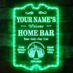 ADVPRO Personalized Your Name Home Bar RGB Dynamic Glam LED Sign - Cut-to-Edge Shape - Smart 3D Decoration - Multicolor Signage st06s86-fnd-p11c-tm-c