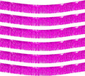 6 Pack 10 Feet Pink Metallic Foil Fringe Garland Rectangular Banner for Parade Floats, Thanksgiving, Christmas, Birthday, Halloween Party Decorations