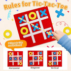 24PCS Tic Tac Toe Strategic Board Game for Kids, Birthday Party Favors Bulk for Kids 4-8 8-12 Halloween Goodie Treat Bags Stuffers Return Gifts Classroom Treasure Chest Box Toys Carnival Prizes