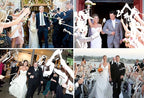 Kingsnow 100 Pieces Lace Wedding Ribbon Wands with Triple Ribbon and Silver Bell Wand Silk Fairy Stick Wand Streamers Party Ribbon Sticks Magic Fairy Wands for Wedding Bridal Shower Photo Prop Send