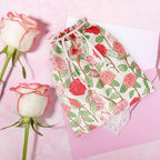 Drawstring Gift Bags,Extra Large 24"x 20" | Premium Canvas Storage Bags | Reusable Fabric | Perfect for Baby Showers,Birthday Parties | Rosy