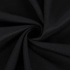 Fitable 6 Pack Black Square Tablecloths - 70 x 70 Inches - Stain Resistant and Reusable Table Clothes, Polyester Fabric Table Covers for Dining, Card Tables, Coffee Tables