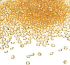 PATIKIL 4000 Pcs Wedding Table Scatter Confetti Crystals 6mm Acrylic Diamonds Vase Fillers Gems for Table Centerpiece Decorations Party Vase Beads, Light Brown