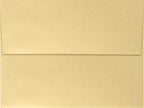 LUXPaper A7 Invitation Envelopes | Peel & Press | 5 1/4" x 7 1/4" | Blonde Metallic | 80lb. Text | 1,000 Qty