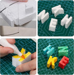 Crafare 17X11X2 Inch Craft Foam Blocks 3 Pack Polystyrene Foam Sheet DIY Crafting Rectangle for Arts School Projects Sculptures Floral Arrangements Modeling and Centerpieces