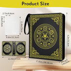 9 Pocket Card Binder for MTG/YGO/PTCG/Game Cards, Holds 900 Cards,Premium Collector Card Album for Standard Cards,Toys Gifts for Kids(MTG)