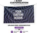 Custom Banner Large By Dreamcontroller | Personalize Polyester Wall Hanging Banner Sign For Outdoor With Image Text Logo For Business Birthday Graduation Event | Made In Usa | Hd Print
