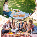 Pizza Boards with Handle 14 inch,Pizza Cutting Board Set of 6,Acacia Wood Pizza Peel 14 inch,Pizza Serving Tray Wood,Wooden Pizza Paddle Round,Small Charcuterie Boards for Cheese,Bread & Meat