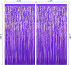 Purple Foil Curtain Backdrop, 2Pack Metallic Tinsel Foil Fringe Curtains Photo Booth Props for Birthday Wedding Engagement Bachelorette Baby Shower Christmas Holiday Celebration Party Decorations