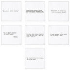 FIVE STAR NAPKINS Whiskey Quotes Cotton Cocktail Napkins, Beverage Napkin, Bar Party Small Napkins,Napkins for Events,Holidays,Weddings,Parties 4.5''x4.5''-Single Use(50x) Disposable