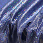 Fitable Sequin Tablecloth for Parties 60x84 Inch - Sparkle Glitter Table Cloth Laser Rectangle Overlay for Wedding Baby Shower Ceremony Birthday Holiday Banquet, Dark Blue
