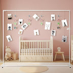 Walensee 7.9FTx6.6FT White Wedding Arch Backdrop Stand, Adjustable Square Metal Arch Frame for Ceremony Party Birthday Baby Shower Bridal AnniversaryGarden Balloon Photo Decoration