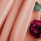 Ascoza 2pack 120 Inch Dusty Pink Round Tablecloth in Washable Polyester Fabric for Wedding/Banquet/Restaurant/Parties