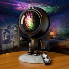AIRIVO Star Projector,Astronaut Galaxy Projector Night Light Bluetooth Speaker with Remote,White Noise,Interactive Posture Adjust,Room Bedroom Decor,Birthday Christmas Gifts for Kids Adults