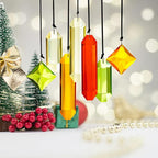 Set of 7 Colorful Crystal Ornaments for Window Hanging, Crystal Prisms Icicle Ornaments, Stained Gass Art Suncatcher for Indoor Window for Women