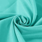 Rectangle Tablecloth 90x156 inch Washable Polyester Fabric Table Cloth for Wedding Party Dining Banquet Decoration（90x156, Turquoise）