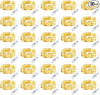 Minetom 30 Pack Fairy Lights Battery Operated String Lights, 8 Modes & Timer, 7ft 20LED Waterproof Silver Wire Twinkle Lights, Firefly Starry Moon Lights for Mason Jars DIY Christmas Wedding