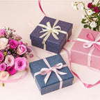 3/8" 6 Colors X 25 Yards Pink/Hot Pink Satin Ribbon,150 Yards Assorted Colors Satin Ribbons for Flower Bouquet,Ribbons for Gift Wrapping Happy Birthday Party Decorations