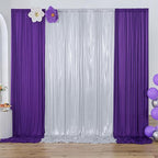 30ftx10ft Silver Sequin Backdrop Curtain for Parties, Wrinkle Free Glitter Photo Backdrop Drapes 6 Panels 5x10FT Back Drop Cloth Shimmer Fabric for Wedding Birthday Photography Background
