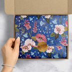 Colors of Rainbow - Blooming - 12 Sheets, 20 inch X 29 inch - Italian Print Tissue Paper for Decoupage Gift Basket Gift Bag Party Crafts (Blooming)