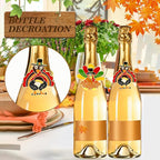 KPOSIYA Thanksgiving Napkin Rings Set of 24, Turkey Napkin Rings Vintage Alloy Fall Napkin Holders for Holiday Dinner Parties, Weddings, Family Gatherings