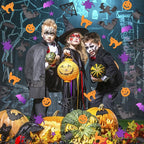 MARFOREVER Halloween Confetti Glitter Table Decorations Party Scatter Table Sprinkles Bats Spider Pumpkin for Halloween Party Supplies Decor