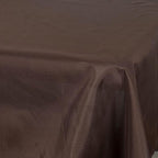Efavormart 54x54 Chocolate Wholesale Linens Seamless Polyester Square Linen Tablecloth for Wedding Banquet Party Restaurant