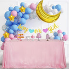 SquarePie Sequin Tablecloth 60 x 102 Inch Pink Sparkly Table Linen for Wedding Party