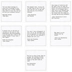 Five Star Napkins Love Quotes, White Cotton Cocktail Napkins, Beverage Napkins, Bar Napkins, Cloth Napkins, Party Napkins, Events, Holidays, Weddings, Birthdays, Disposable, 4.5" x 4.5"- (50x)