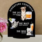 Pet Signature Drink Wedding Signs