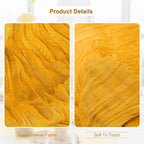 6 Pack Gold Cheesecloth Table Runner 35x120 Inch 10Ft Rustic Gauze Cheese Cloth Table Runner Sheer Cheesecloth Table Runners for Wedding Party Bridal Shower Decoration