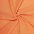 Efavormart 70" Premium Square Polyester Tablecloth for Wedding Kitchen Dining Events - Orange