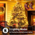 20 Pack Fairy Lights Battery Operated - 7ft 20 Led Twinkle Lights 3 Modes, Bulk Mini String Lights Waterproof for Mason Jars Vases DIY Party Wedding Decoration Christmas -Warm White