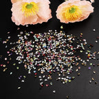 PATIKIL 14000Pcs Wedding Table Scatter Confetti Crystals 3mm Acrylic Diamonds Vase Fillers Gems for Table Centerpiece Decorations Bridal Shower Party, Clear AB