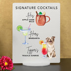 Pet Signature Drink Wedding Signs