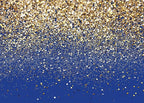 SJOLOON Blue Glitter Backdrop Royal Photo Backdrop for Birthday Party Decoration Graduation Studio Props 12558 (10x8FT)