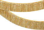 KatchOn, Large Champagne Gold Fringe Garland - 6.5 Feet, Pack of 2 | Foil Fringe Banner for 50th Birthday Decorations | Gold Streamers for Casino, Bachelorette, Retirement, Anniversary Decorations