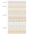32 Rolls Washi Tape Set, Colored Floral Decorative Masking Tape, Artists Tapes for Journaling, Junk Journal, DIY Craft Projects, Scrapbooking Supplies Decor